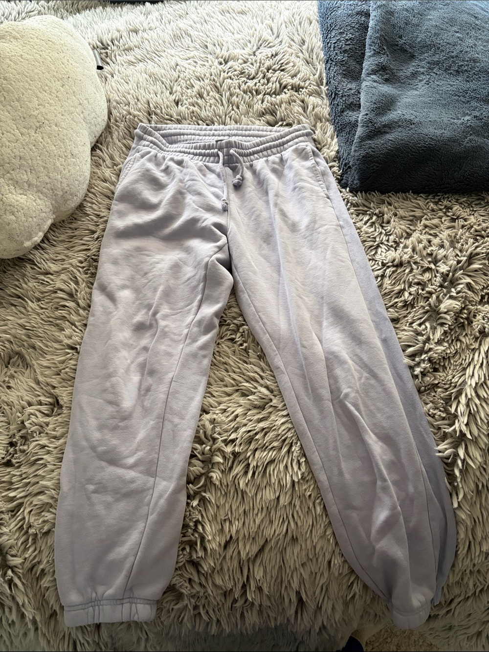 TNA Lavender Fleece Joggers